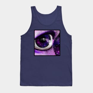 Galaxy Alien Eye Tank Top